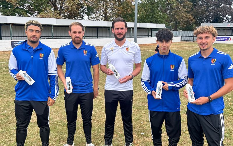 Team with Rehydration Drink Rivals Tears